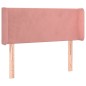 vidaXL Cabecero de terciopelo rosa 83x16x78/88 cm vidaXL Cabecero de terciopelo rosa 83x16x78/88 cm