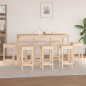 vidaXL Set de bar 9 piezas madera maciza de pino vidaXL Set de bar 9 piezas madera maciza de pino