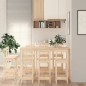 vidaXL Set de bar 9 piezas madera maciza de pino vidaXL Set de bar 9 piezas madera maciza de pino