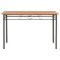vidaXL Mesa de comedor de MDF marrón 120x70x75 cm vidaXL Mesa de comedor de MDF marrón 120x70x75 cm