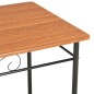 vidaXL Mesa de comedor de MDF marrón 120x70x75 cm vidaXL Mesa de comedor de MDF marrón 120x70x75 cm