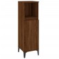 vidaXL Set de muebles baño 3 pzas madera contrachapada roble marrón vidaXL Set de muebles baño 3 pzas madera contrachapada roble marrón