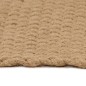 vidaXL Alfombra rectangular yute natural 160x230 cm
