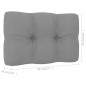 vidaXL Set muebles de jardín y cojines 3 pzas madera pino impregnada vidaXL Set muebles de jardín y cojines 3 pzas madera pino impregnada
