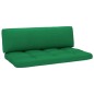 vidaXL Muebles de palets 6 pzas y cojines madera pino impregnada gris vidaXL Muebles de palets 6 pzas y cojines madera pino impregnada gris