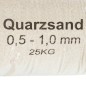 vidaXL Arena filtrante 25 kg 0,5-1,0 mm vidaXL Arena filtrante 25 kg 0,5-1,0 mm