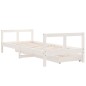 vidaXL Estructura cama niños con cajones madera pino blanco 80x200 cm