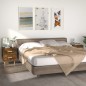 vidaXL Mesitas de noche 2 unidades color roble ahumado 40x35x47,5 cm vidaXL Mesitas de noche 2 unidades color roble ahumado 40x35x47,5 cm
