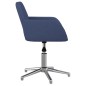 vidaXL Silla de oficina giratoria de tela azul vidaXL Silla de oficina giratoria de tela azul