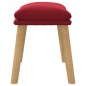 vidaXL Reposapiés de terciopelo rojo vino tinto 45x29,5x35 cm vidaXL Reposapiés de terciopelo rojo vino tinto 45x29,5x35 cm