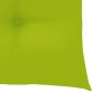 vidaXL Sillas de jardín 6 uds madera teca con cojines verde brillante vidaXL Sillas de jardín 6 uds madera teca con cojines verde brillante