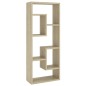 vidaXL Estantería de pared contrachapada color roble 36x16x90 cm vidaXL Estantería de pared contrachapada color roble 36x16x90 cm