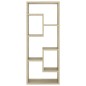 vidaXL Estantería de pared contrachapada color roble 36x16x90 cm vidaXL Estantería de pared contrachapada color roble 36x16x90 cm