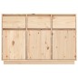 vidaXL Aparador de madera maciza de pino 110x34x75 cm vidaXL Aparador de madera maciza de pino 110x34x75 cm