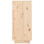 vidaXL Aparador de madera maciza de pino 110x34x75 cm vidaXL Aparador de madera maciza de pino 110x34x75 cm