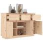 vidaXL Aparador de madera maciza de pino 110x34x75 cm vidaXL Aparador de madera maciza de pino 110x34x75 cm