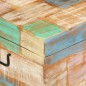 vidaXL Cofre de almacenamiento de madera maciza reciclada vidaXL Cofre de almacenamiento de madera maciza reciclada