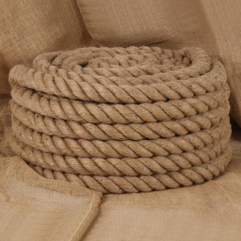 vidaXL Cuerda de yute 10 m de longitud y 36 mm de grosor vidaXL Cuerda de yute 10 m de longitud y 36 mm de grosor