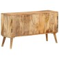 vidaXL Aparador de madera maciza de mango 110x30x60 cm