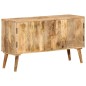 vidaXL Aparador de madera maciza de mango 110x30x60 cm