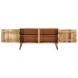 vidaXL Aparador de madera maciza de mango 110x30x60 cm