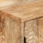 vidaXL Aparador de madera maciza de mango 110x30x60 cm