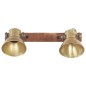 vidaXL Lámpara de pared industrial latón 45x25 cm E27 vidaXL Lámpara de pared industrial latón 45x25 cm E27
