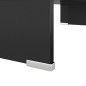 vidaXL Soporte para TV/Elevador monitor cristal negro 60x25x11 cm vidaXL Soporte para TV/Elevador monitor cristal negro 60x25x11 cm