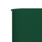vidaXL Paravientos de playa de 3 paneles de tela 400x120 cm verde vidaXL Paravientos de playa de 3 paneles de tela 400x120 cm verde