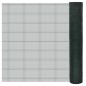 vidaXL Alambrada galvanizada con revestimiento de PVC verde 10x1 m vidaXL Alambrada galvanizada con revestimiento de PVC verde 10x1 m