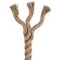 vidaXL Cuerda de yute 5 m de longitud y 50 mm de grosor vidaXL Cuerda de yute 5 m de longitud y 50 mm de grosor