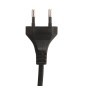vidaXL Lámpara de pie madera maciza de mango negro E27 vidaXL Lámpara de pie madera maciza de mango negro E27