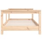 vidaXL Estructura de cama para niños madera maciza de pino 70x140 cm vidaXL Estructura de cama para niños madera maciza de pino 70x140 cm