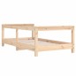 vidaXL Estructura de cama para niños madera maciza de pino 70x140 cm vidaXL Estructura de cama para niños madera maciza de pino 70x140 cm