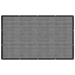 vidaXL Red para contenedor de transporte HDPE negro 3,5x7 m