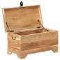 vidaXL Cofre de almacenamiento de madera de acacia maciza vidaXL Cofre de almacenamiento de madera de acacia maciza