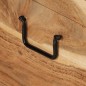 vidaXL Cofre de almacenamiento de madera de acacia maciza vidaXL Cofre de almacenamiento de madera de acacia maciza