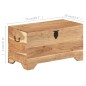 vidaXL Cofre de almacenamiento de madera de acacia maciza vidaXL Cofre de almacenamiento de madera de acacia maciza