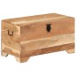 vidaXL Cofre de almacenamiento de madera de acacia maciza vidaXL Cofre de almacenamiento de madera de acacia maciza