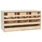 vidaXL Ponedero para gallinas 3 compartimentos madera pino 72x33x38 cm vidaXL Ponedero para gallinas 3 compartimentos madera pino 72x33x38 cm