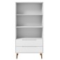 vidaXL Librería MOLDE madera maciza de pino blanco 85x35x170,5 cm vidaXL Librería MOLDE madera maciza de pino blanco 85x35x170,5 cm