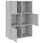 vidaXL Mueble de almacenaje gris Sonoma 60x29,5x90 cm vidaXL Mueble de almacenaje gris Sonoma 60x29,5x90 cm