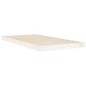 vidaXL Estructura cama individual madera maciza pino blanco 90x190 cm