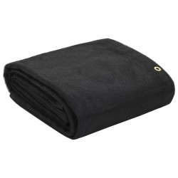 vidaXL Red para contenedor de transporte HDPE negro 3x5 m