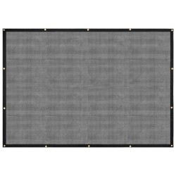 vidaXL Red para contenedor de transporte HDPE negro 3x5 m