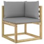 vidaXL Set de muebles de jardín 10 pzas con cojines madera impregnada vidaXL Set de muebles de jardín 10 pzas con cojines madera impregnada