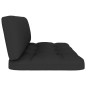 vidaXL Muebles de palets 4 pzas y cojines madera pino impregnada negro vidaXL Muebles de palets 4 pzas y cojines madera pino impregnada negro