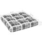 vidaXL Muebles de palets 4 pzas y cojines madera pino impregnada negro vidaXL Muebles de palets 4 pzas y cojines madera pino impregnada negro