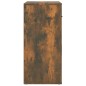 vidaXL Aparador madera contrachapada color roble ahumado 80x33x70 cm vidaXL Aparador madera contrachapada color roble ahumado 80x33x70 cm