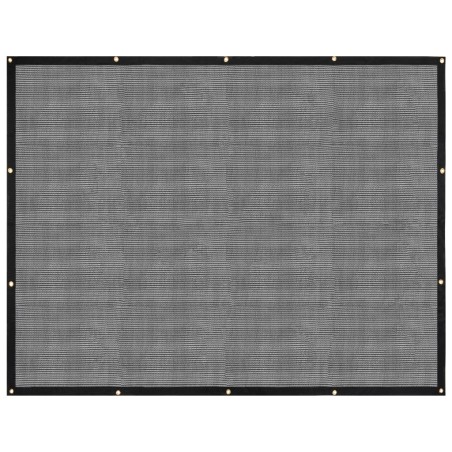 vidaXL Red para contenedor de transporte HDPE negro 3,5x5 m